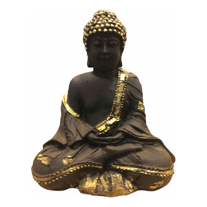 Buda Tapete Negro 13x9x6 Negro by ARTICULOS ESOTERICOS LETY