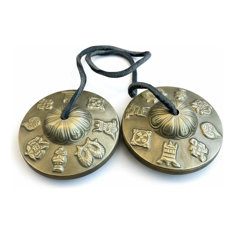 Cymbalo Tibetano Cuenco 7 Metales Indu 7.5 Cm by HEREJE
