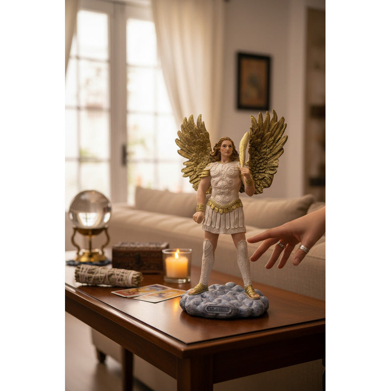 Arcangeles De 35cm Altura Figura De Resina Modelo A Elegir by HEREJE