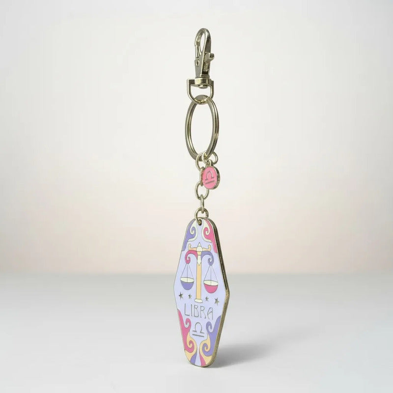 Llavero Zodiacal Hereje Diseño Astrológico Original Libra by HEREJE