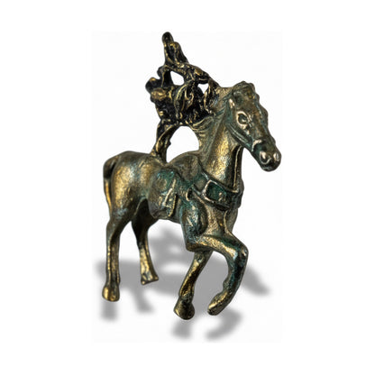 Caballo Con Mono O Mosca Amuleto Para Feng Shui 3 Cm Mosca by HEREJE