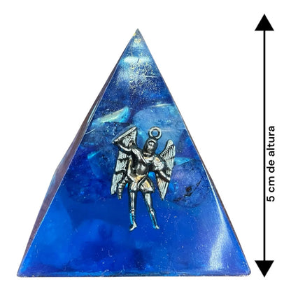 Piramide Angel En Tamaños 5 Cm, 7 Cm Y 9 Cm A Elegir Azul 5cm by HEREJE