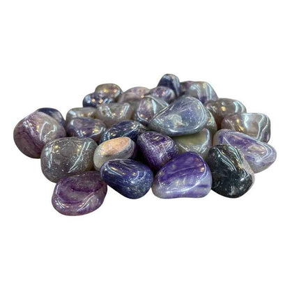 Piedras Semipreciosas Naturales Hereje Peso Variado 200 Gr. Agata Morada