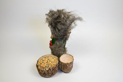 Troll Prosperidad + Comedero 10 Cm Figura Resina Nacional Variado by HEREJE