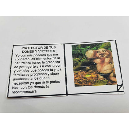 Troll Protector De Tus Dones Y Virtudes + Comedero 12 Cm Fig Variado by HEREJE