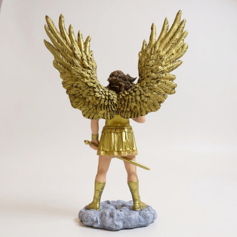 Arcangeles De 35cm Altura Figura De Resina Modelo A Elegir by HEREJE