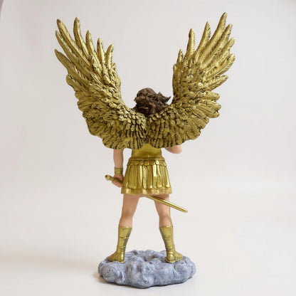 Arcangeles De 35cm Altura Figura De Resina Modelo A Elegir by HEREJE