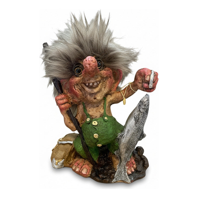Troll Grande + Comedero + Bebedero +semillas Varios Modelos Pescador De Los Sueños by HEREJE