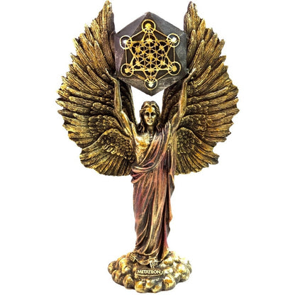 Metatron Arcangel Resina Nacional Pintado A Mano 32 Cm by HEREJE