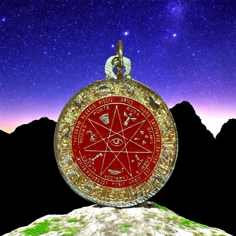 Dije Charm Hereje Estrella Zodiacal Brillante 30mm by HEREJE