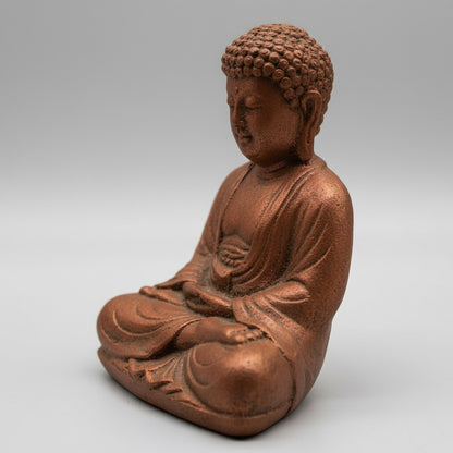 Buda Sentado 11cm Azul Figura De Resina by ARTICULOS ESOTERICOS LETY