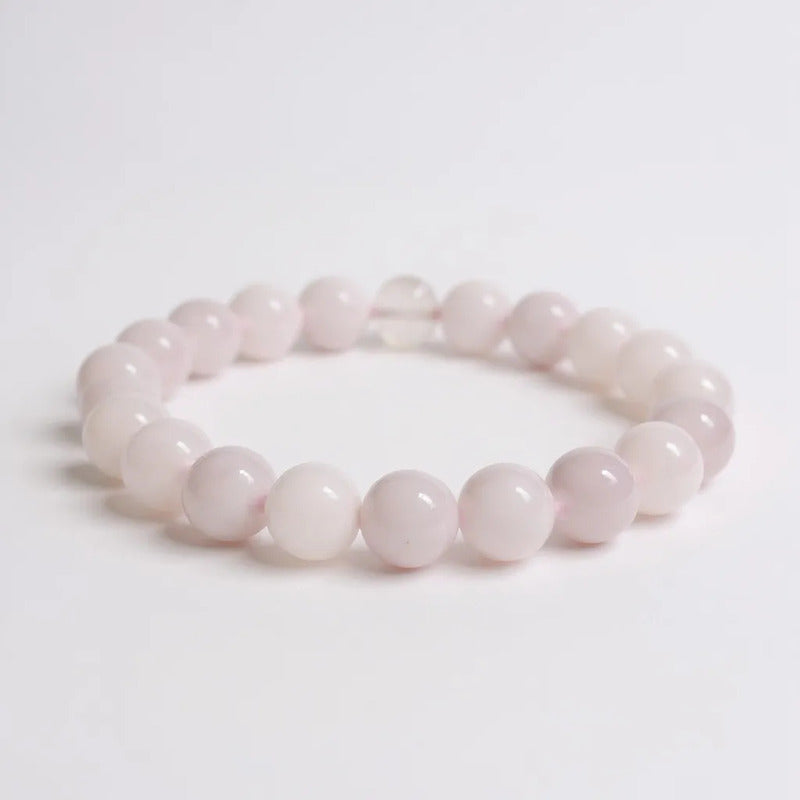 Pulsera Quartz Mediana De Cuarzo Pulido 8mm by HEREJE