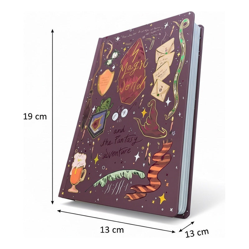 Grimorio Magic World: Libreta De Hechizos Dura by HEREJE