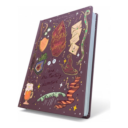 Grimorio Magic World: Libreta De Hechizos Dura by HEREJE