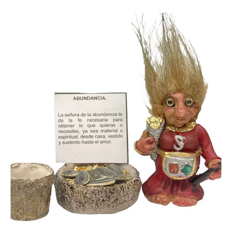 Troll Mini + Comedero + Semillas + Tarjeta Varios Modelos