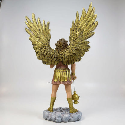 Arcangeles De 35cm Altura Figura De Resina Modelo A Elegir by HEREJE