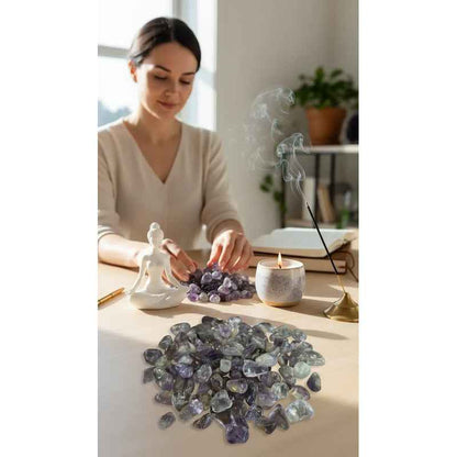 Piedras Semipreciosas Naturales Hereje Peso Variado 500 Gr. Amatista