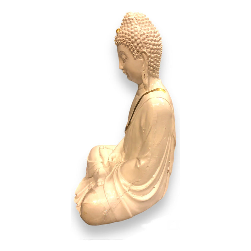 Buda Blanco Grande 27cm Blanco by HEREJE