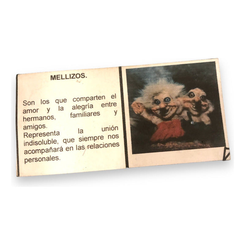 Troll Mellizos + Comedero 9 Cm Figura De Resina Nacional Variado by HEREJE