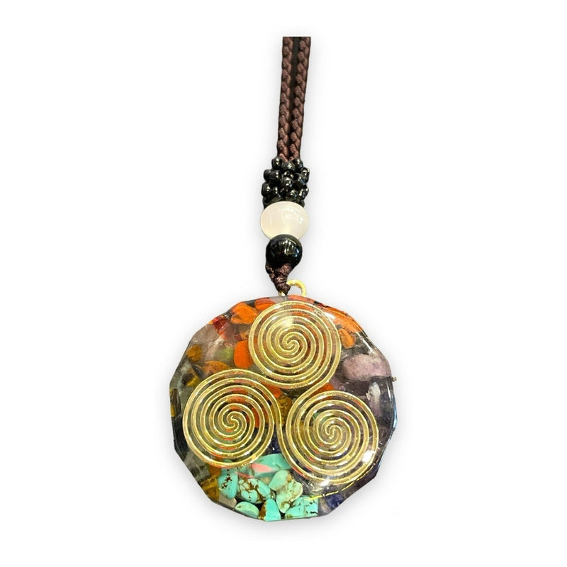 Collar De Orgonita Meditacion Sanacion Electromagnetico by HEREJE