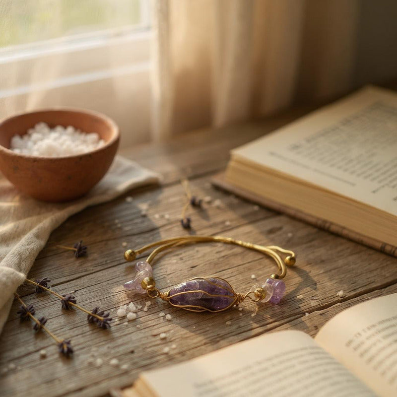 Pulsera Hereje Ajustable De Cuarzo by HEREJE