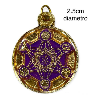 Metatron Dije Encapsulado 2.5 Diametro by HEREJE