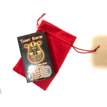 Tarot Egipcio Mini + Morral + Amuleto + Instructivo 8cm by HEREJE