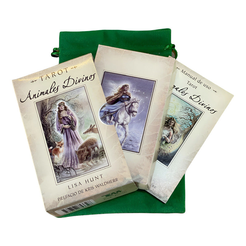 Animales Divinos +bolsa+libro Tarot Oraculo 12.5cm by HEREJE