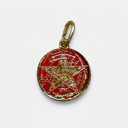 Pentagrama O Tetragramatón Ritualizado 7 Metales 15mm by ARTICULOS ESOTERICOS LETY