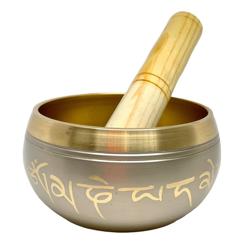 Cuenco Tibetano 7 Metales Sanacion Chakras 130 Mm by HEREJE