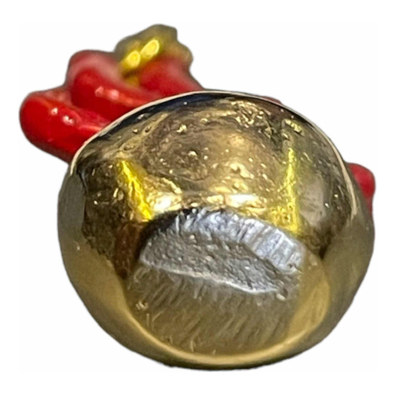 Bola De Fuego Amuleto De Feng Shui Baño De Oro 3 Cm Alto by ARTICULOS ESOTERICOS LETY