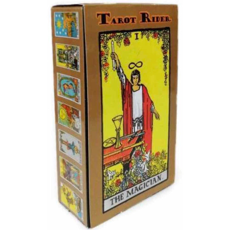 Tarot Rider + Instructivo + Amuleto + Morral Import. 12.5cm by HEREJE