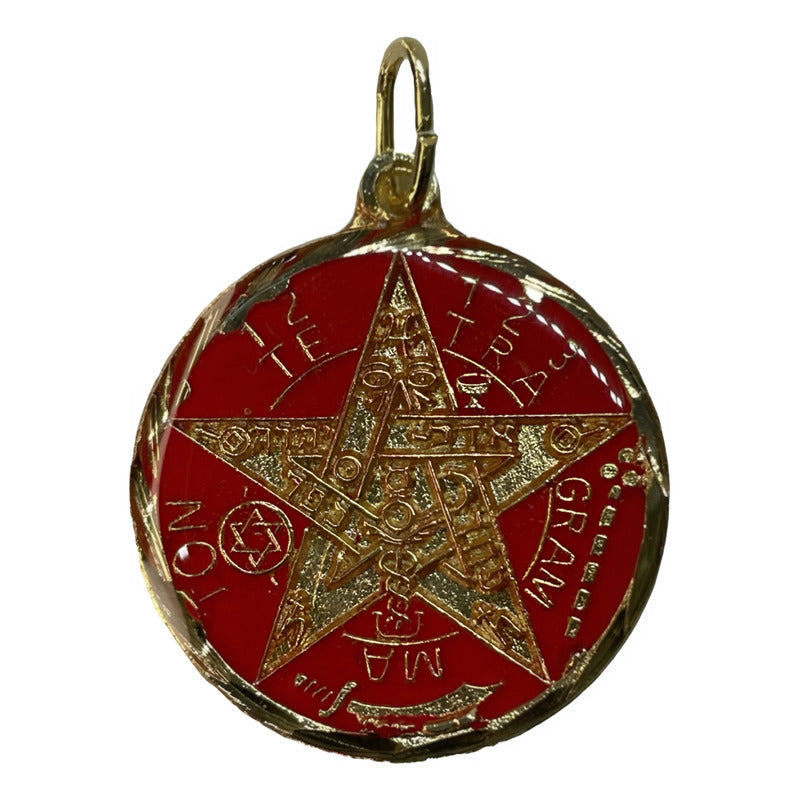 Pentagrama Ritualizado 7 Metales Esotérico 30mm by ARTICULOS ESOTERICOS LETY