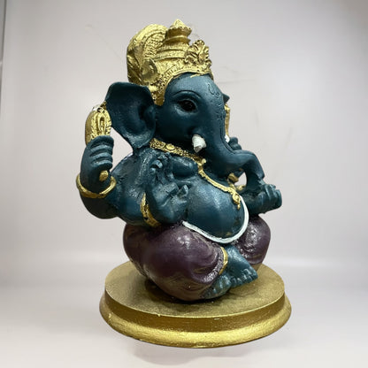 Ganesh 8.5 Cm Resina Nacional Pintado A Mano by ARTICULOS ESOTERICOS LETY