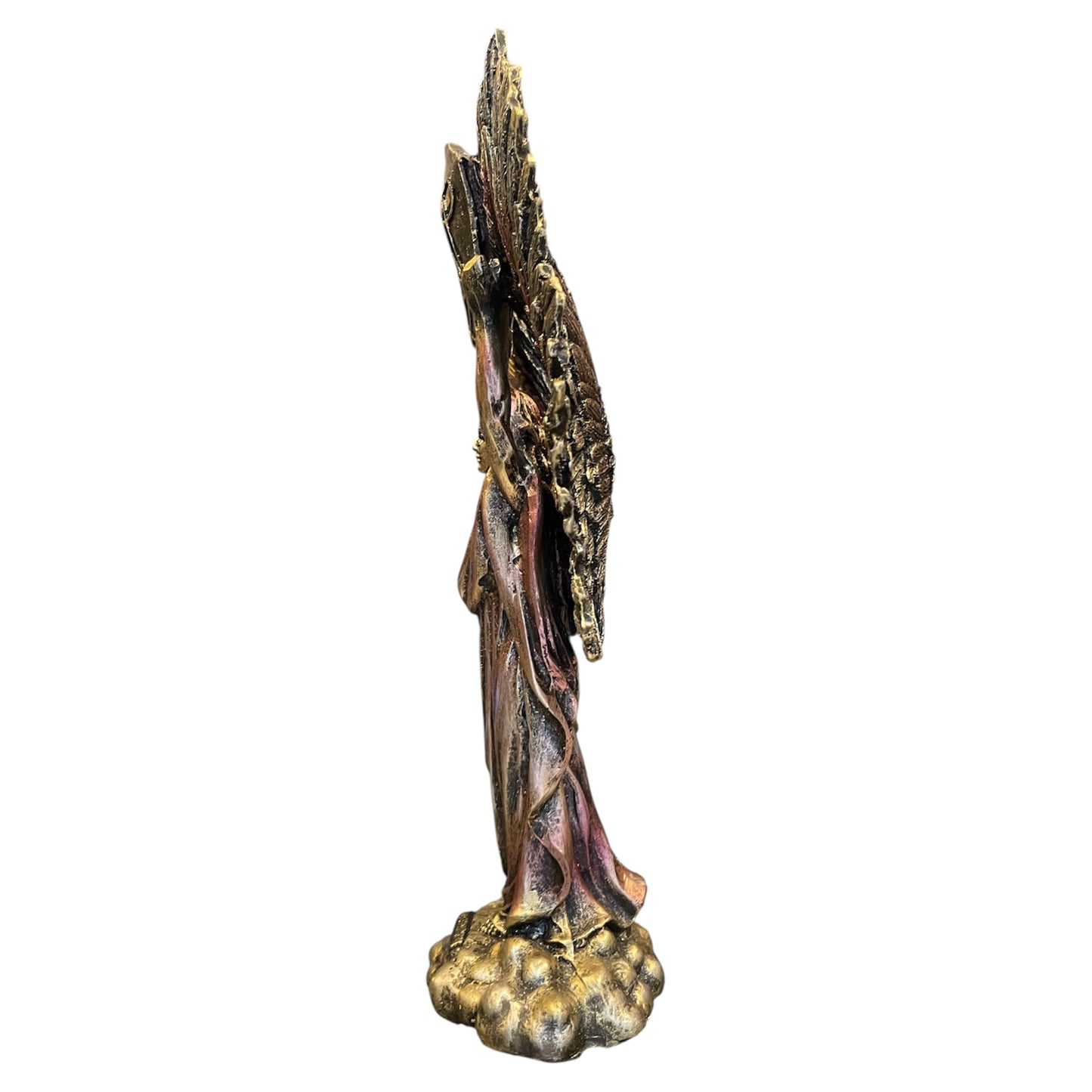 Metatron Arcangel Resina Nacional Pintado A Mano 32 Cm by HEREJE