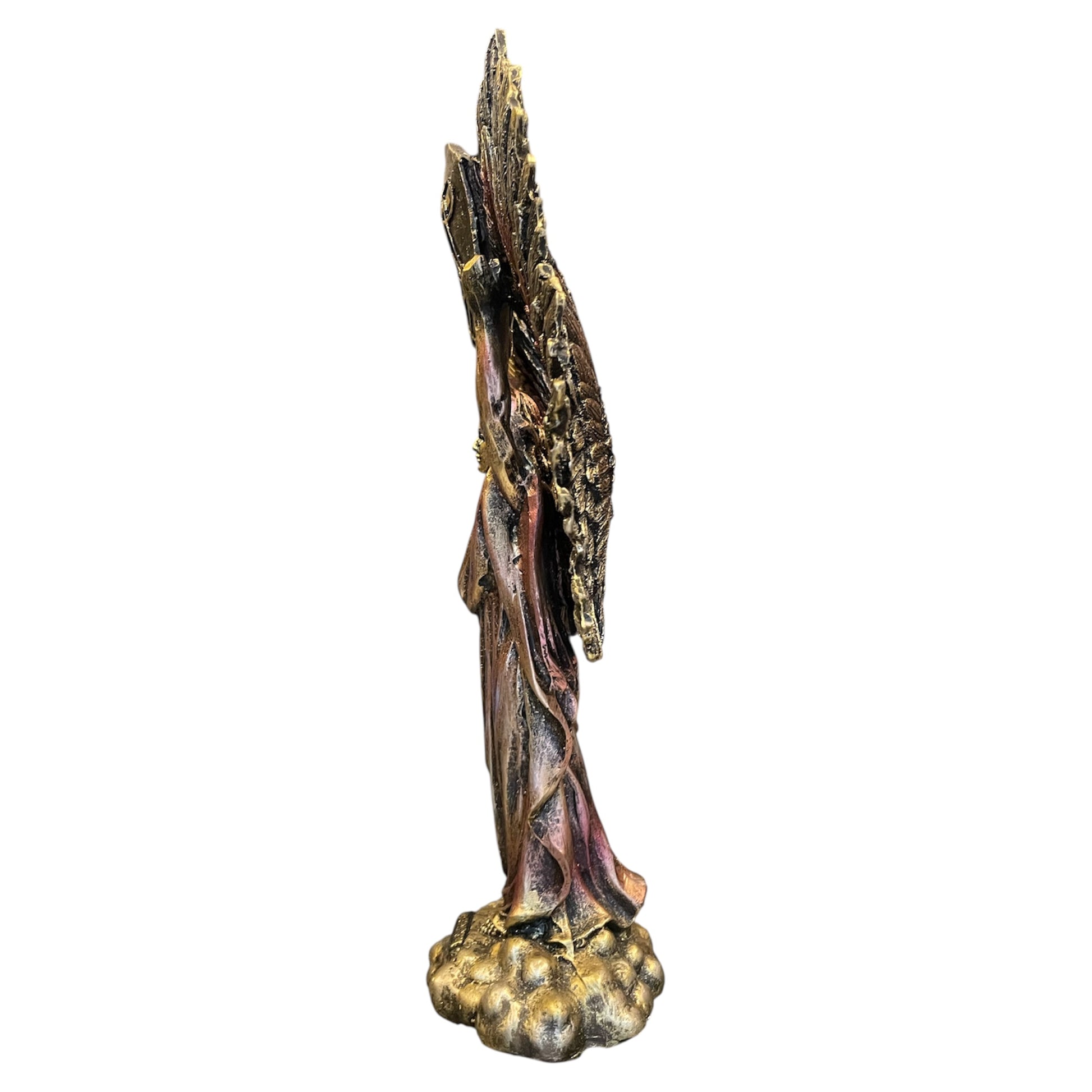 Metatron Arcangel Resina Nacional Pintado A Mano 32 Cm by HEREJE