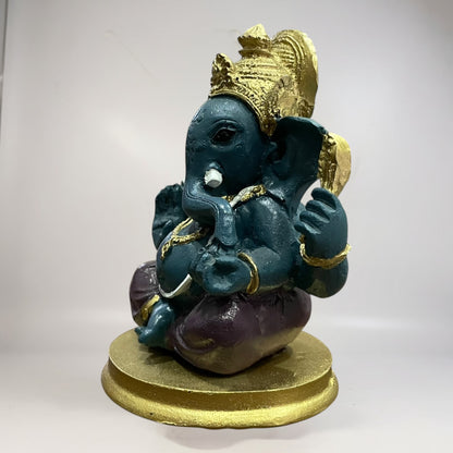 Ganesh 8.5 Cm Resina Nacional Pintado A Mano by ARTICULOS ESOTERICOS LETY