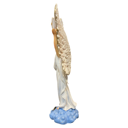 Metatron Arcangel Resina Nacional Pintado A Mano 32 Cm by HEREJE
