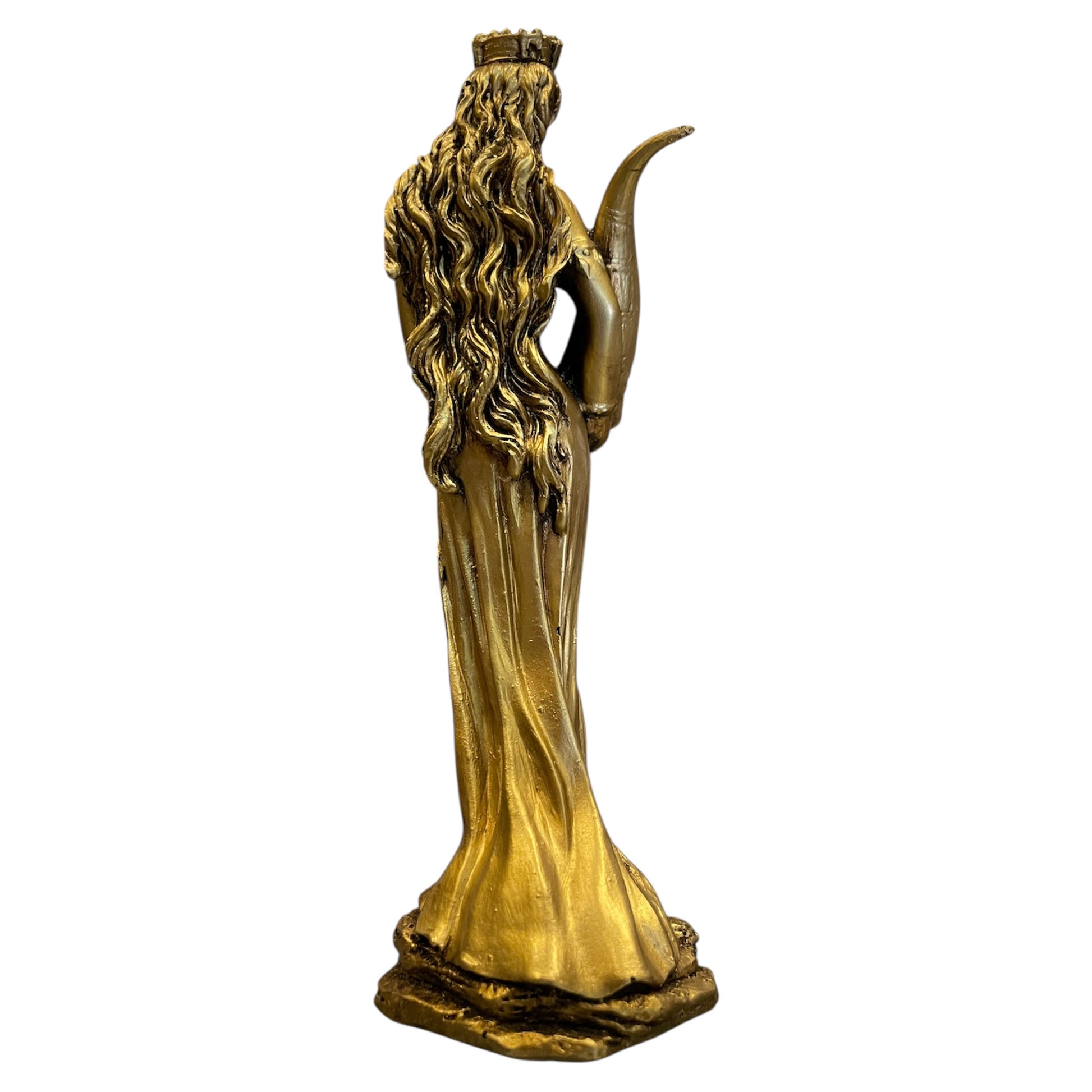 Diosa De La Fortuna, Abundia Resina 18 Cm by ARTICULOS ESOTERICOS LETY