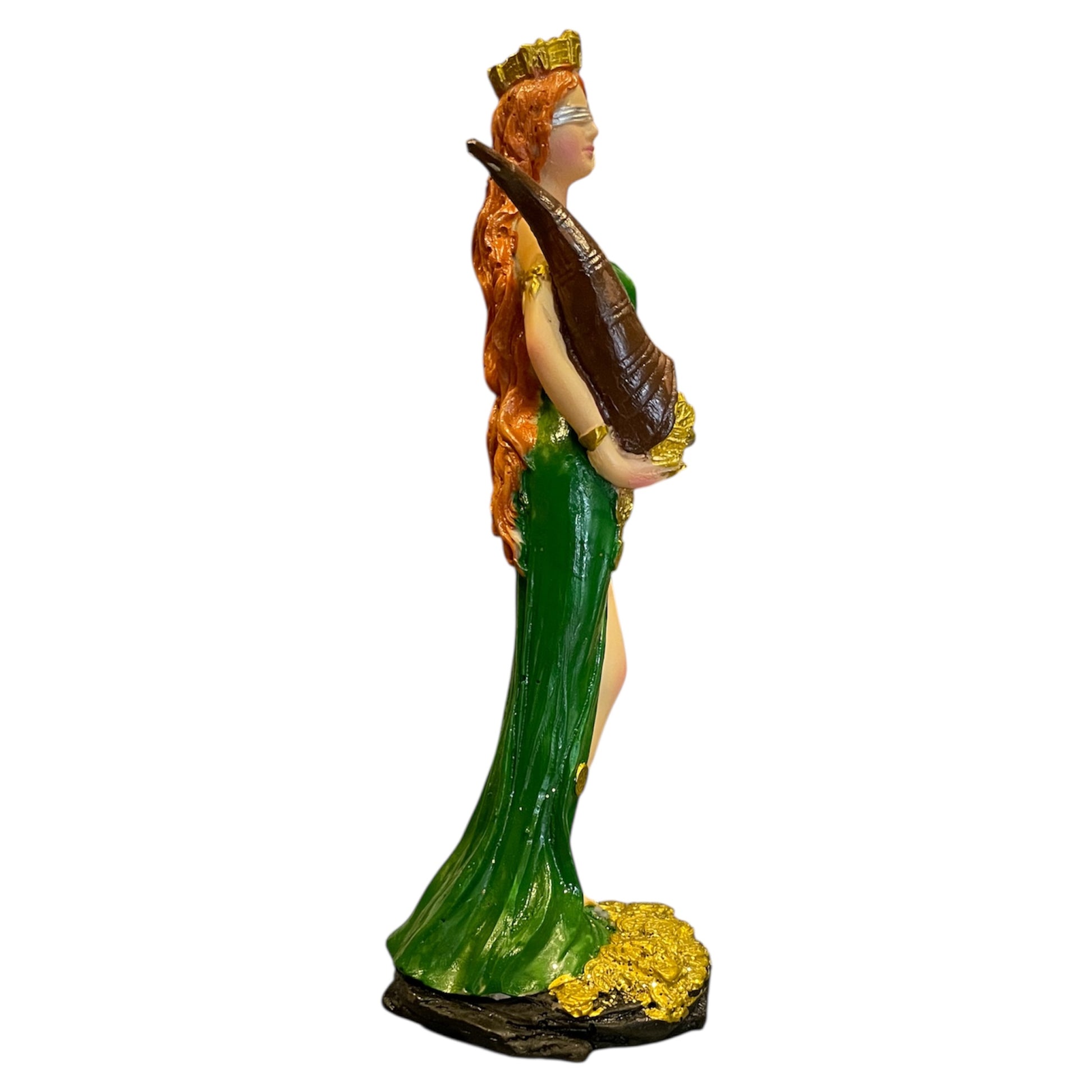 Diosa De La Fortuna, Abundia Resina 18 Cm by ARTICULOS ESOTERICOS LETY