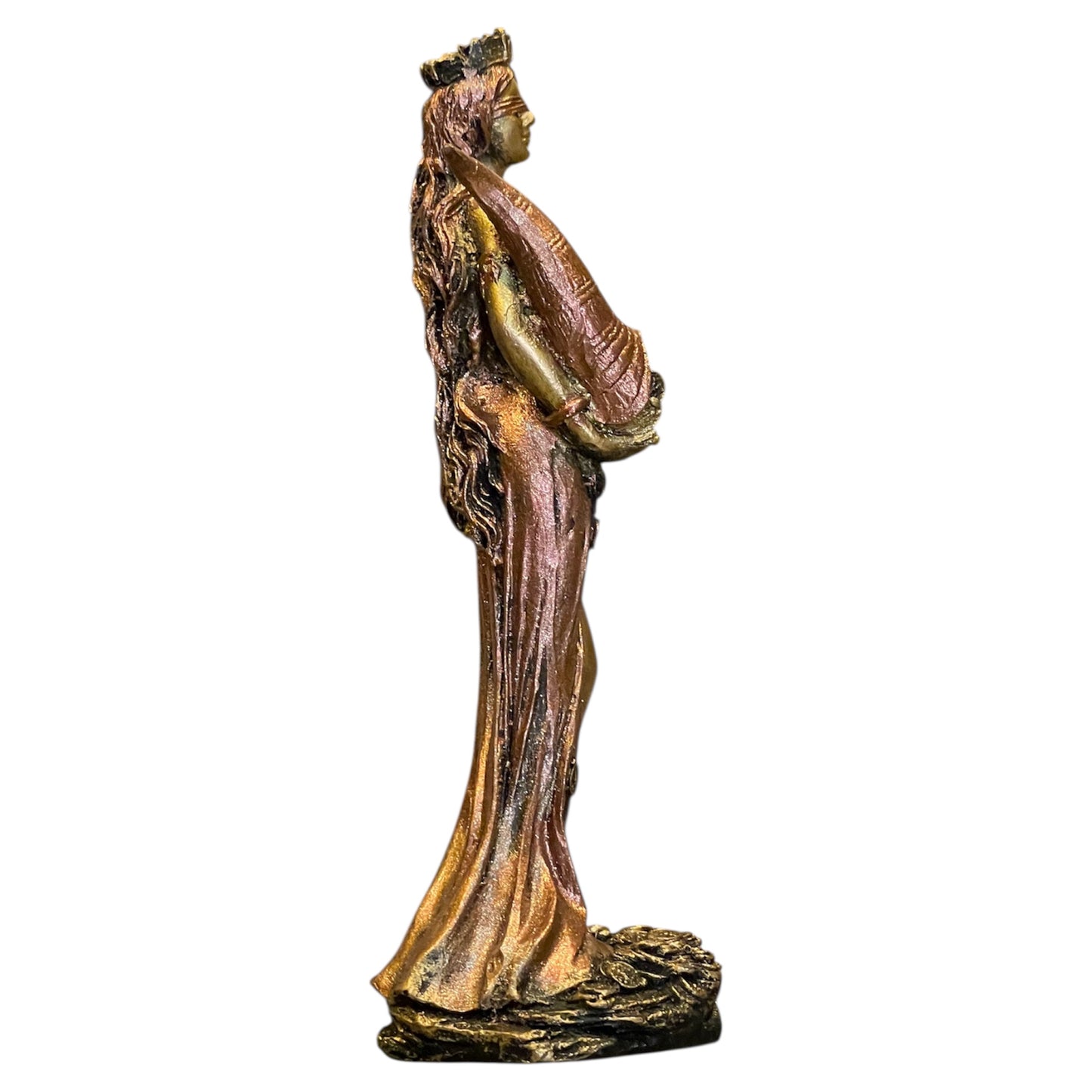 Diosa De La Fortuna, Abundia Resina 18 Cm by ARTICULOS ESOTERICOS LETY