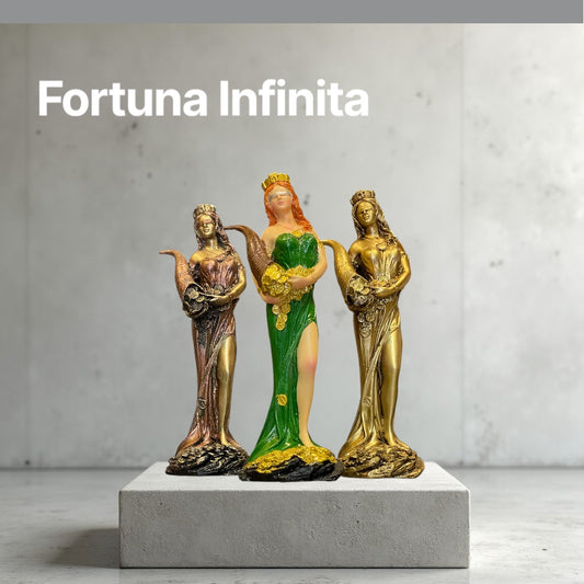 Diosa De La Fortuna, Abundia Resina 18 Cm by ARTICULOS ESOTERICOS LETY