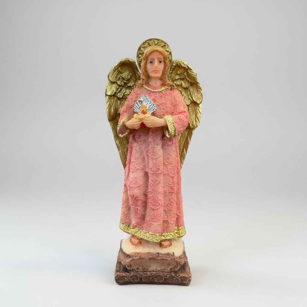 Juego 7 Arcangeles Figura Resina San Miguel, Jofiel, Chamue 7 Colores