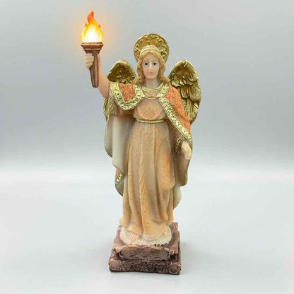 Juego 7 Arcangeles Figura Resina San Miguel, Jofiel, Chamue 7 Colores