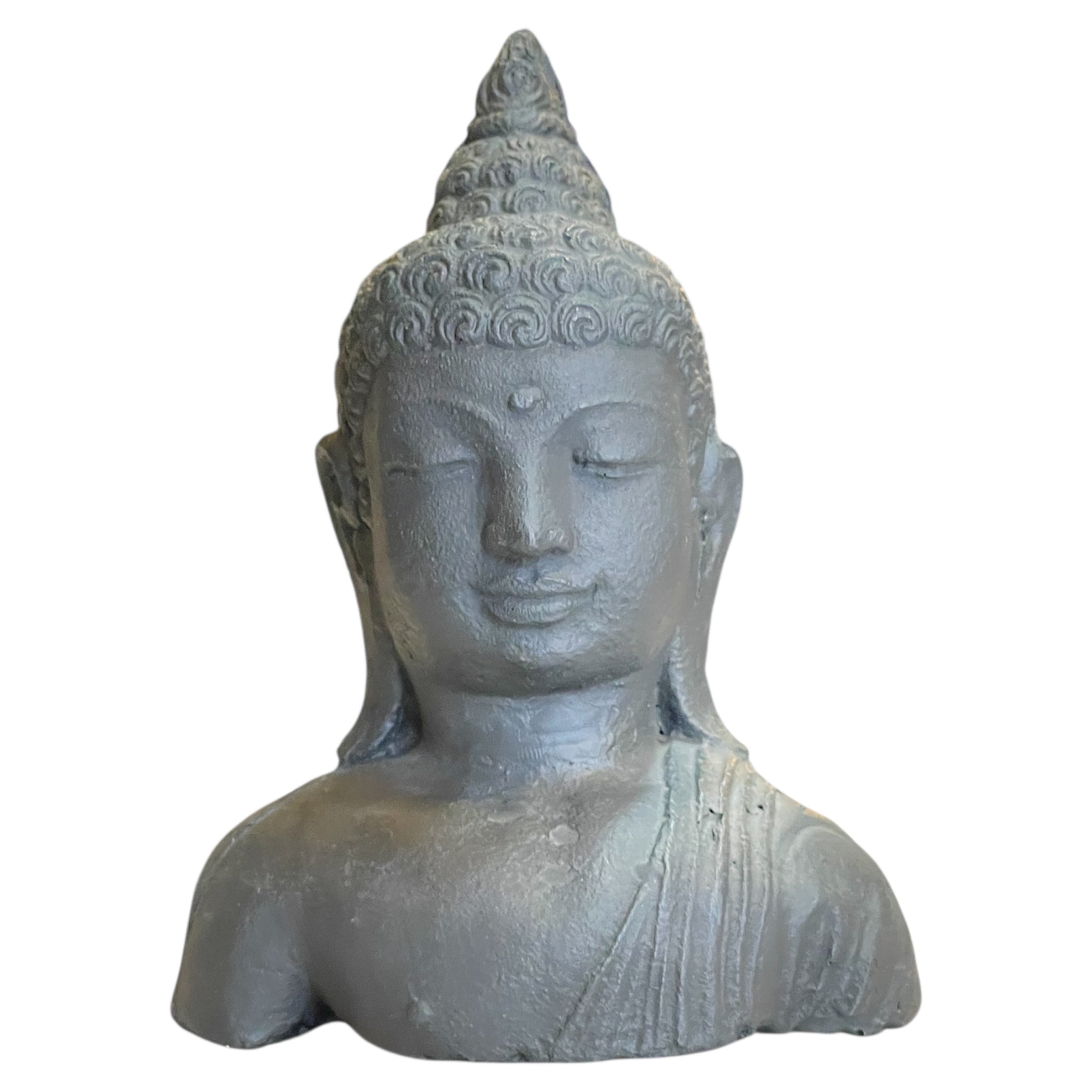 Busto De Buda Negro 17x12x6 by ARTICULOS ESOTERICOS LETY