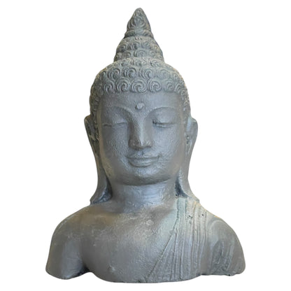 Busto De Buda Negro 17x12x6 by ARTICULOS ESOTERICOS LETY