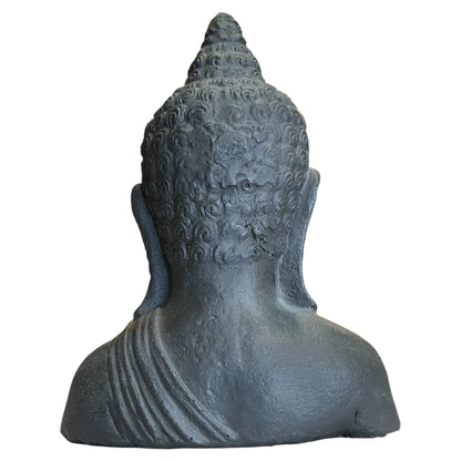 Busto De Buda Negro 17x12x6 by ARTICULOS ESOTERICOS LETY