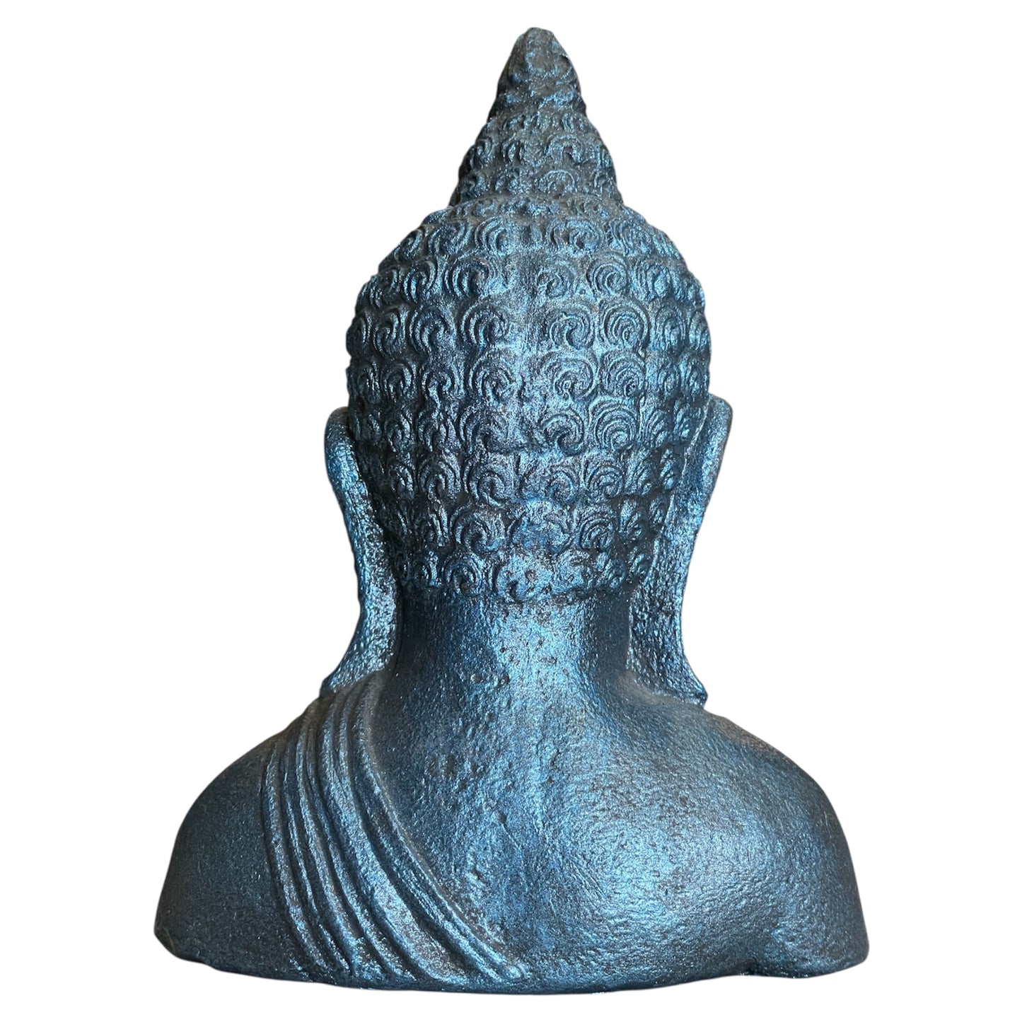 Busto De Buda Negro 17x12x6 by ARTICULOS ESOTERICOS LETY