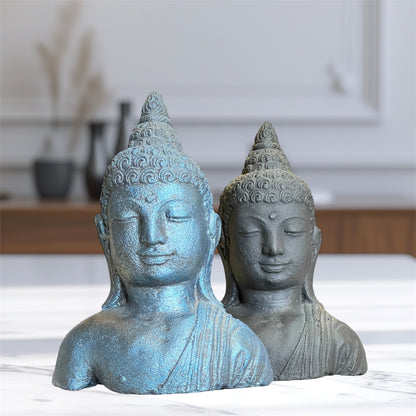 Busto De Buda Negro 17x12x6 by ARTICULOS ESOTERICOS LETY