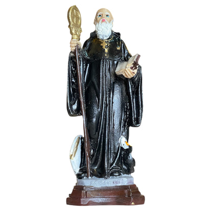 San Benito Figura De Resina 16 Cm Negro by HEREJE